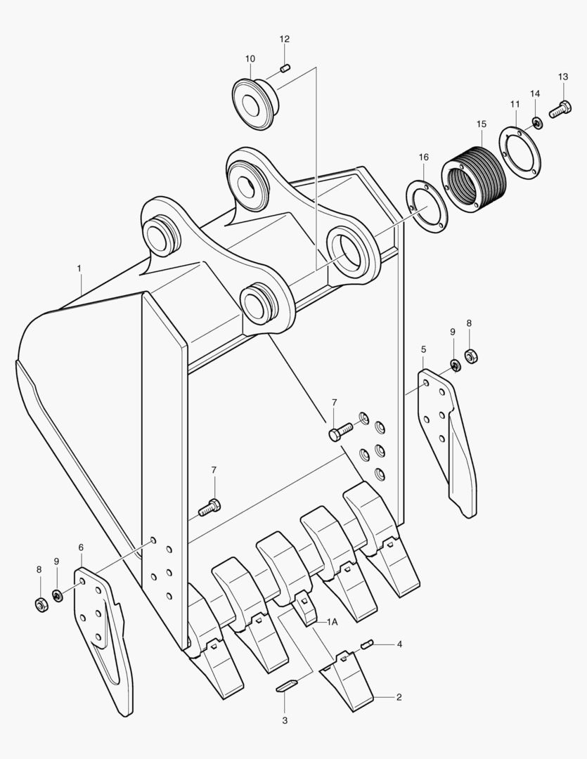 Спецтехника 5260 BUCKET-0.8MВі