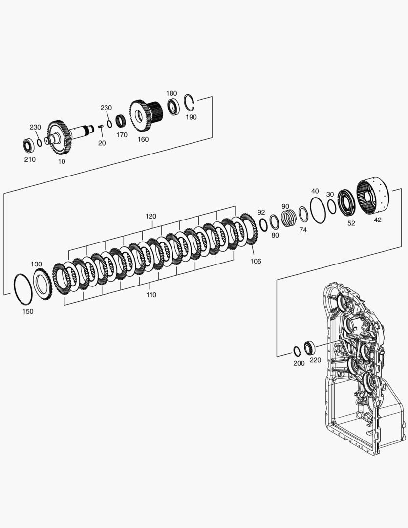 СЦЕПЛЕНИЕ - KV - ТРАНСМИССИЯ