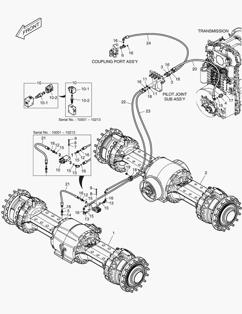 ОСЬ В СБОРЕ - РАЗНЫЕ ЗАМКИ