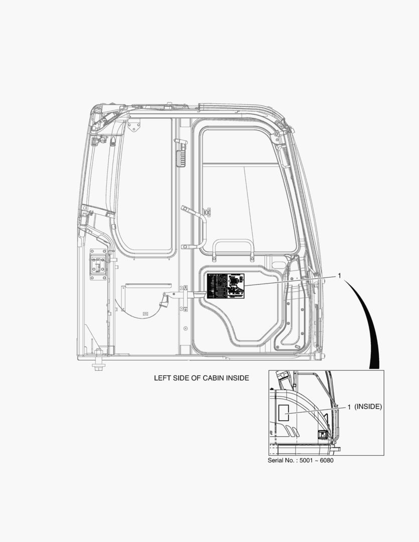 ПРЕДУПРЕЖДАЮЩАЯ ТАБЛИЧКА - СМАЗКА(ШАРНИРНЫЙ)(ЭКСПОРТИРУЕМОЕ ОБОРУДОВАНИЕ)