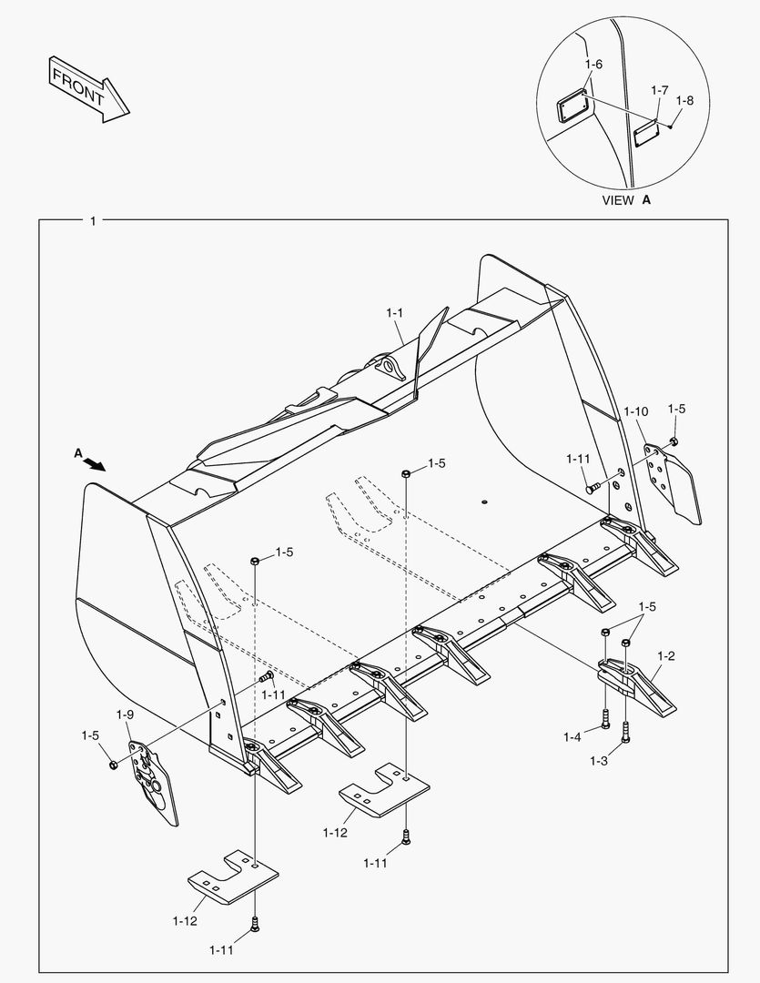 5290 BUCKET-3.5гЋҐ - MONO(WC,MH)