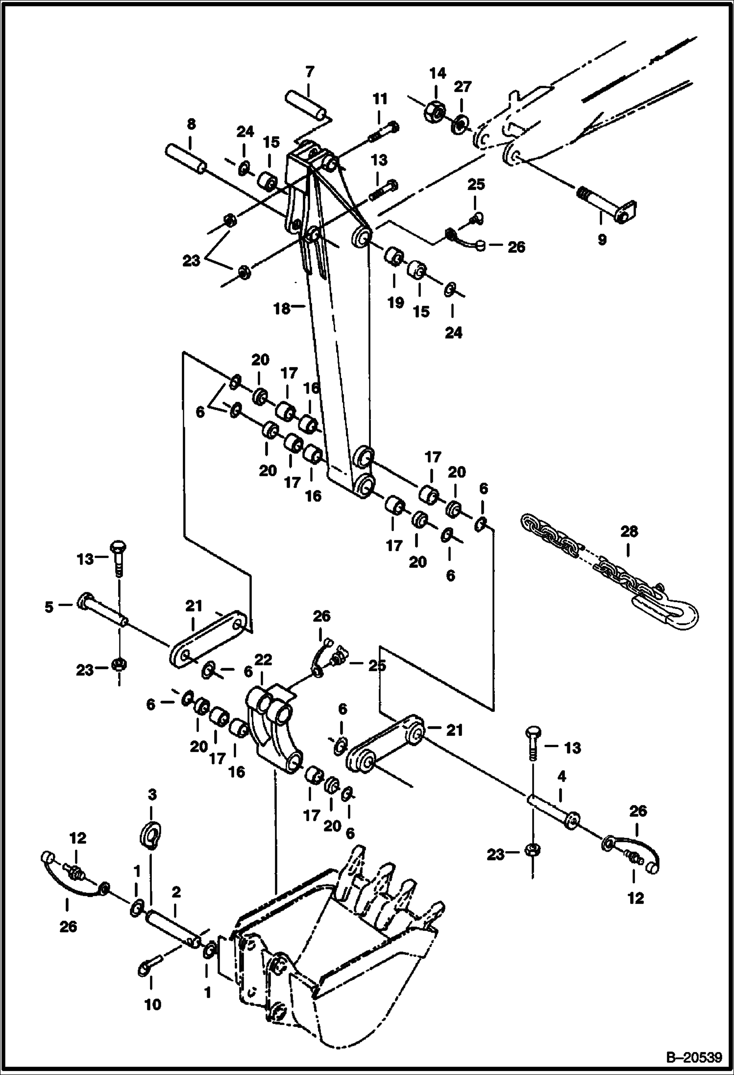 РУКОЯТЬ И СЕРЬГА КОВША