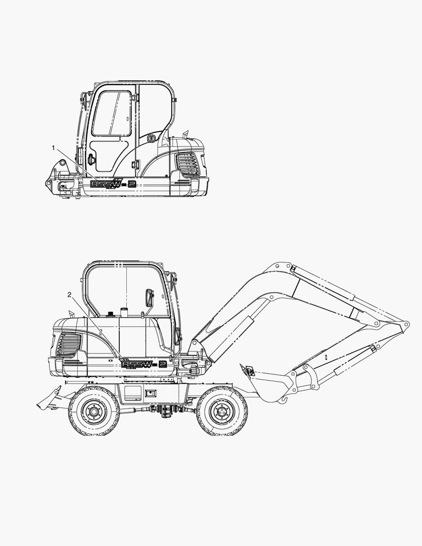 ПРЕДУПРЕЖДАЮЩАЯ ТАБЛИЧКА - НИМЕНОВАНИЕ ТЕХНИКИ