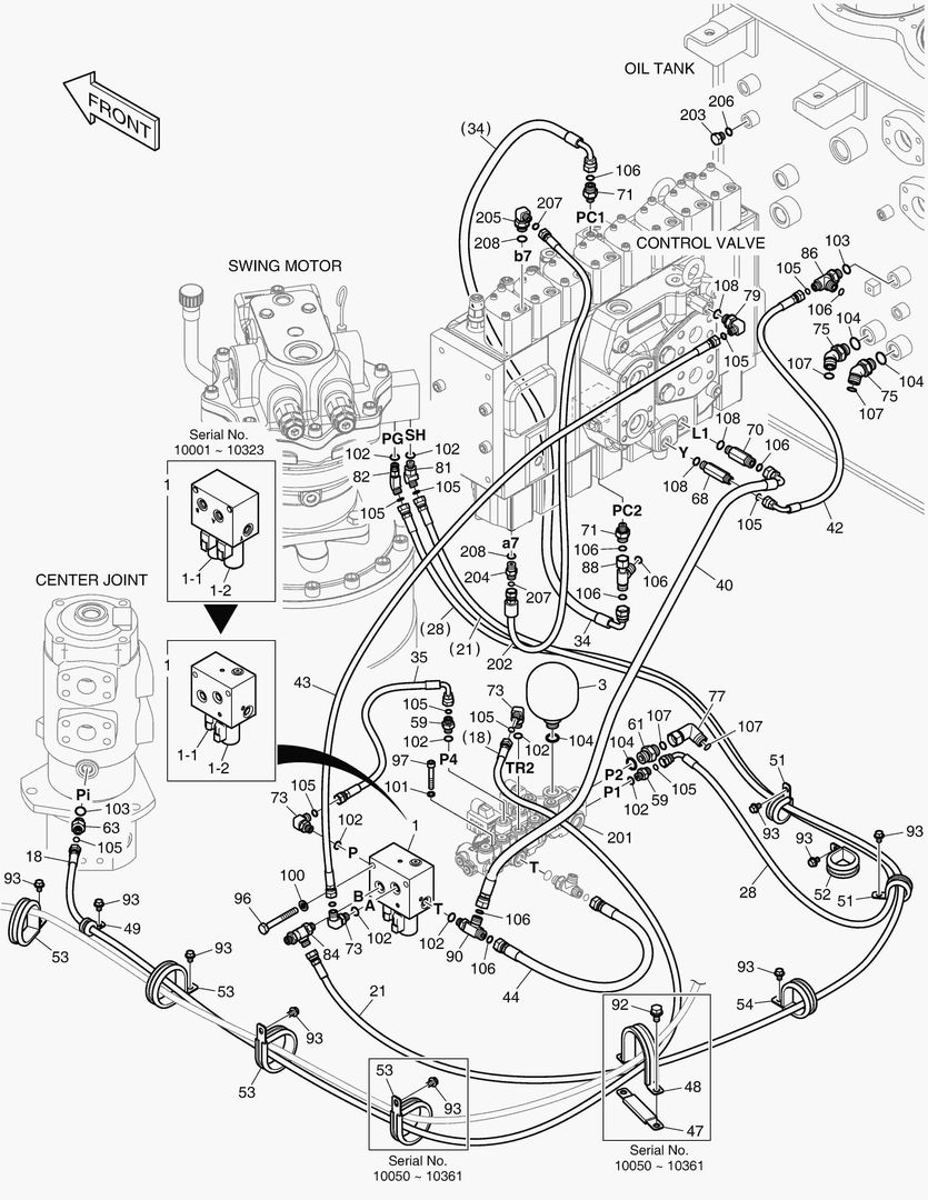 ТРУБОПРОВОД СЕРВОУПРАВЛЕНИЯ(3)