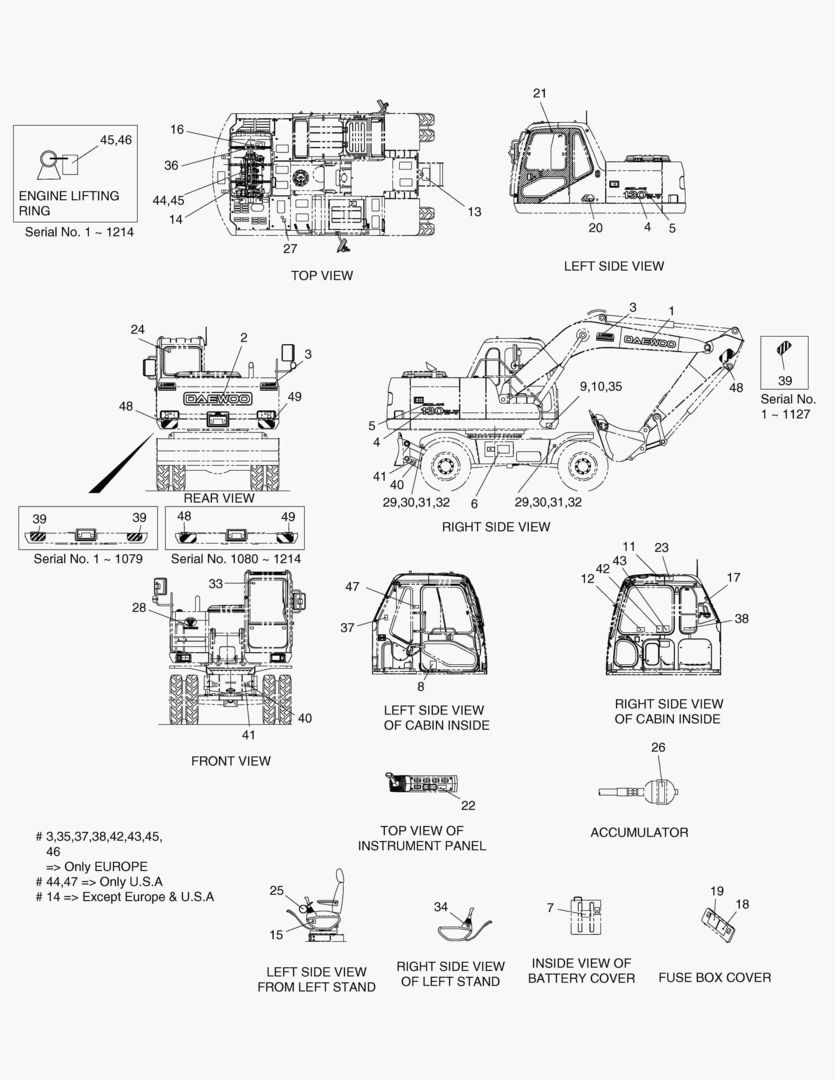 ЗАВОДСКАЯ ТАБЛИЧКА-ЭКСПОРТИРУЕМОЕ ОБОРУДОВАНИЕ
