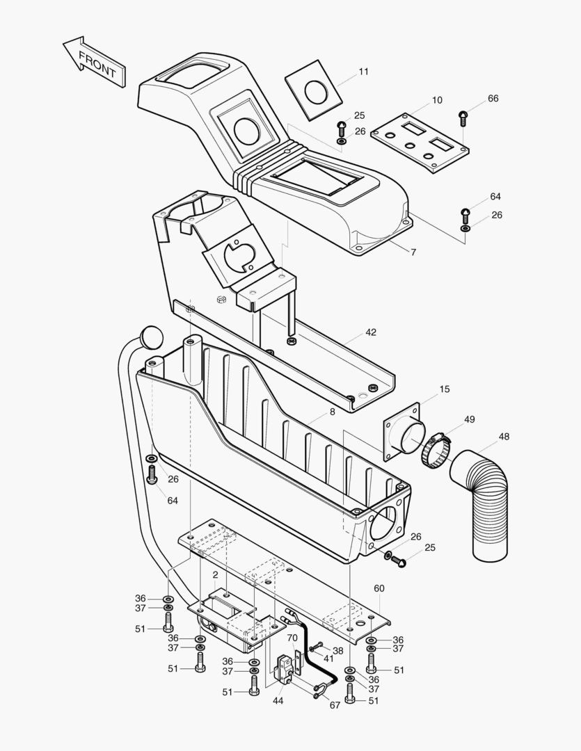 ПУЛЬТ УПРАВЛЕНИЯ-ЛЕВОСТОРОННИЙ