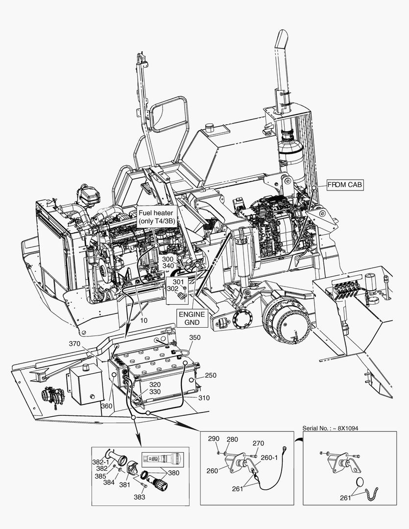 G210-10 EL.SYSTEM FRONT WAGON S1