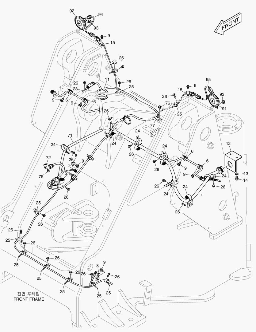 1642 ELECTRIC PARTS - FRONT [10124~]