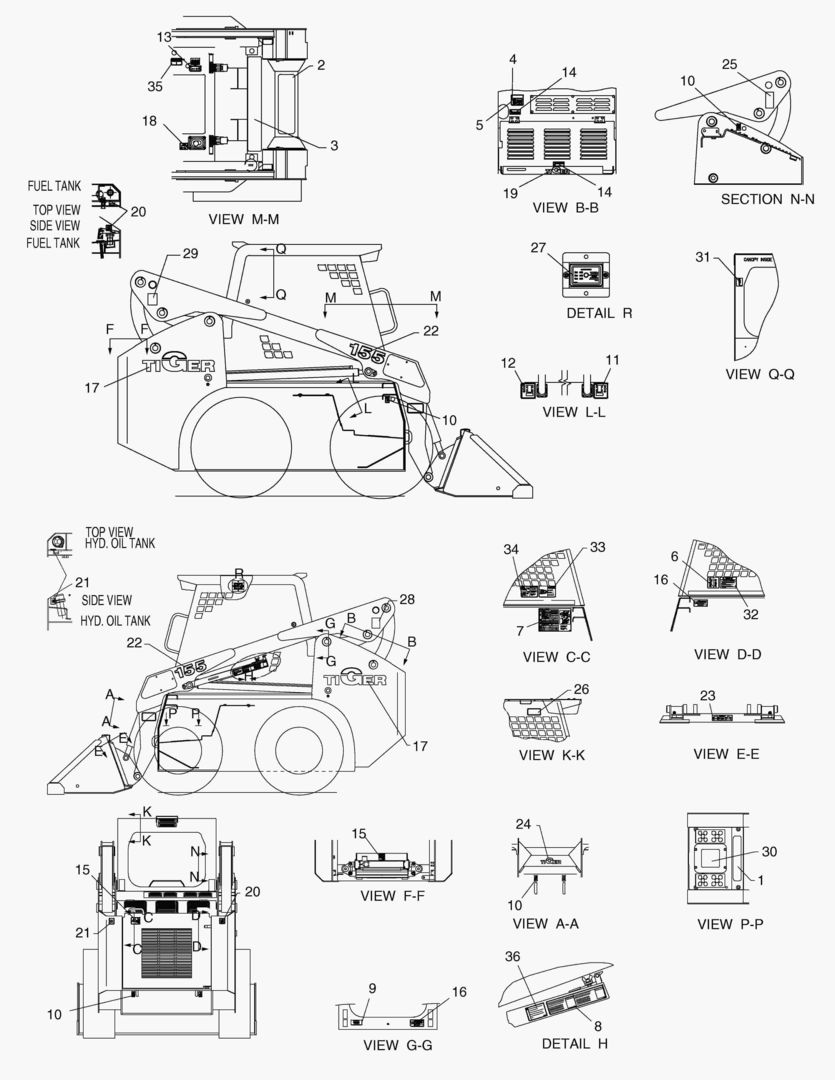 Спецтехника ЗАВОДСКАЯ ТАБЛИЧКА-ДЕКЕР от Globus Machinery