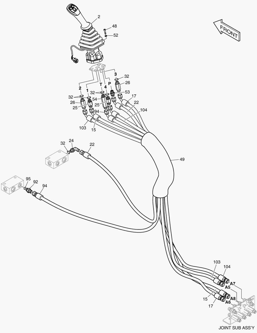 ТРУБОПРОВОД СЕРВОУПРАВЛЕНИЯ(7)