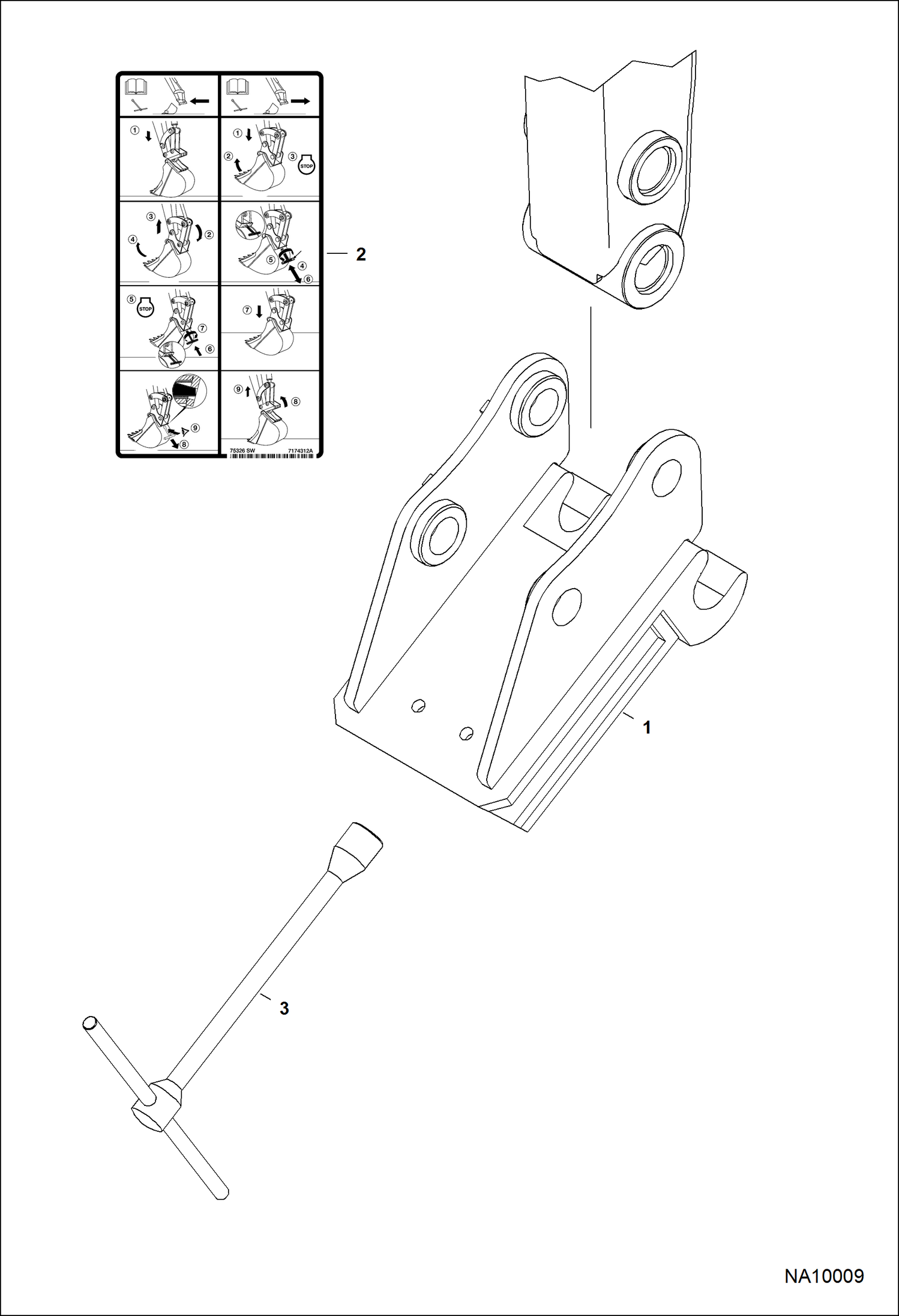 СЕРЬГА КОВША (СМЕННЫЙ КОНТАКТНЫЙ ВХОД) (LEHNHOFF)
