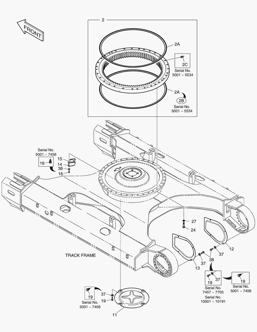 РАМА ГУСЕНИЦЫ