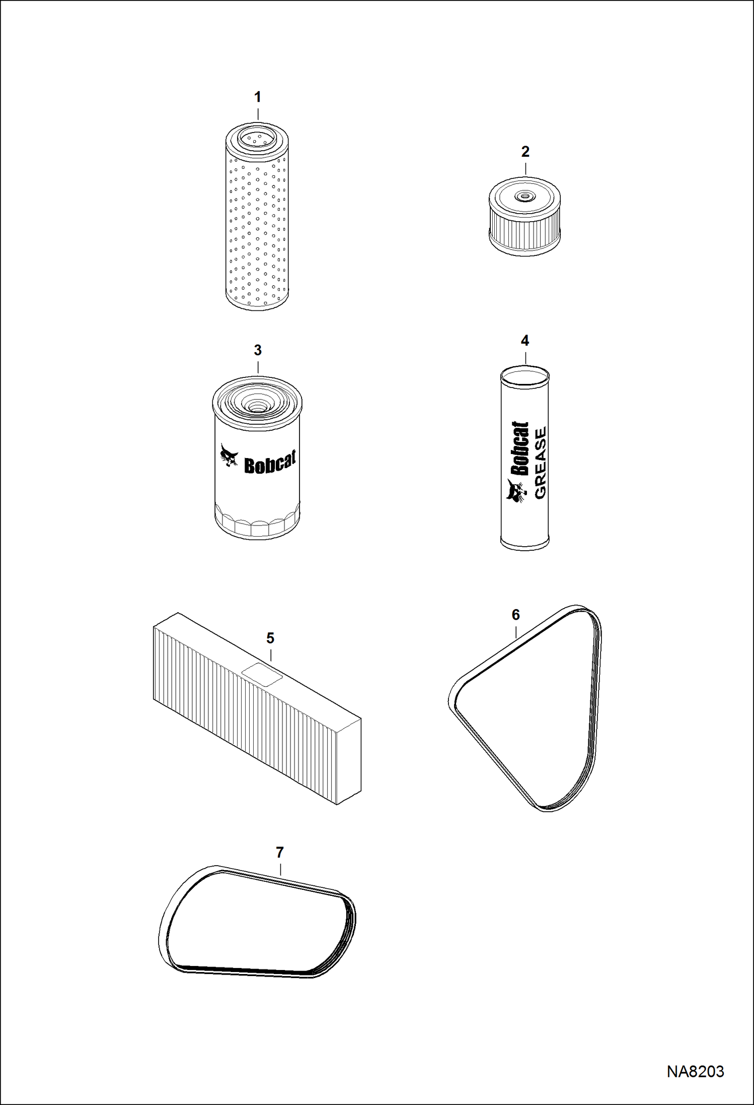 ПУНКТЫ ТЕХНИЧЕСКОГО ОБСЛУЖИВАНИЯ (КАЖДЫЕ 500 ЧАСОВ)