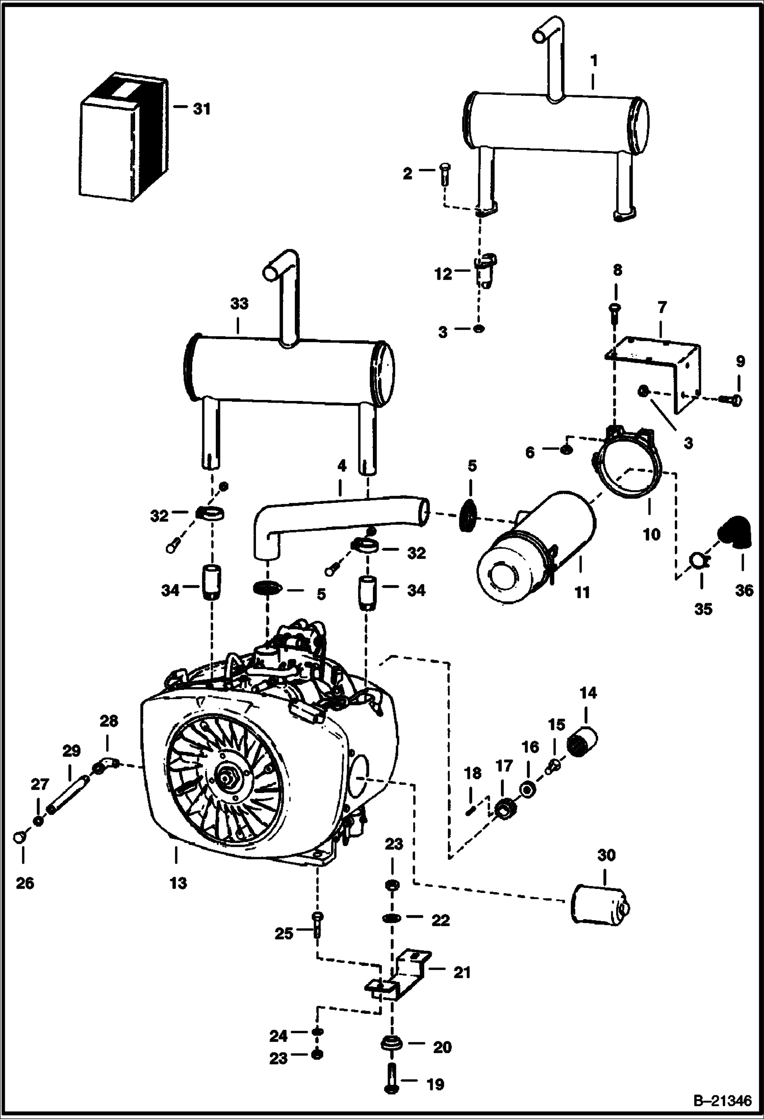 ДВИГАТЕЛЬ И КРЕПЕЖНЫЕ ДЕТАЛИ