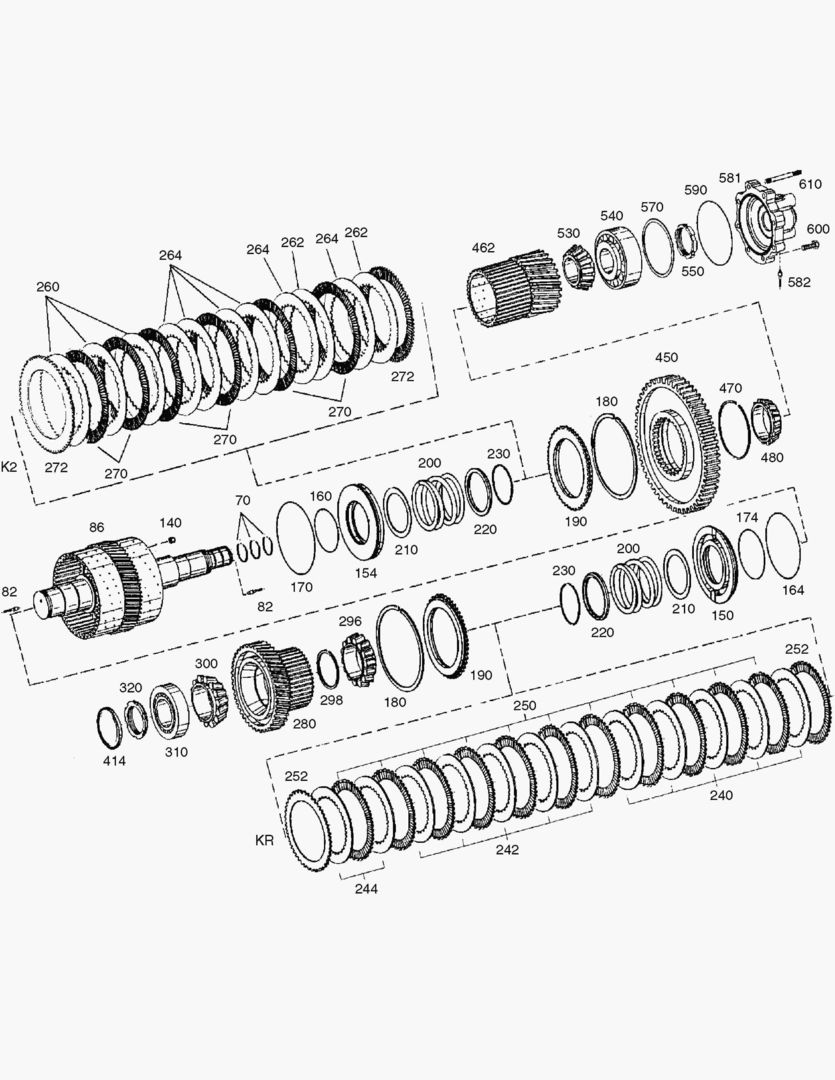 Схема K2-ТРАНСМИССИЯ