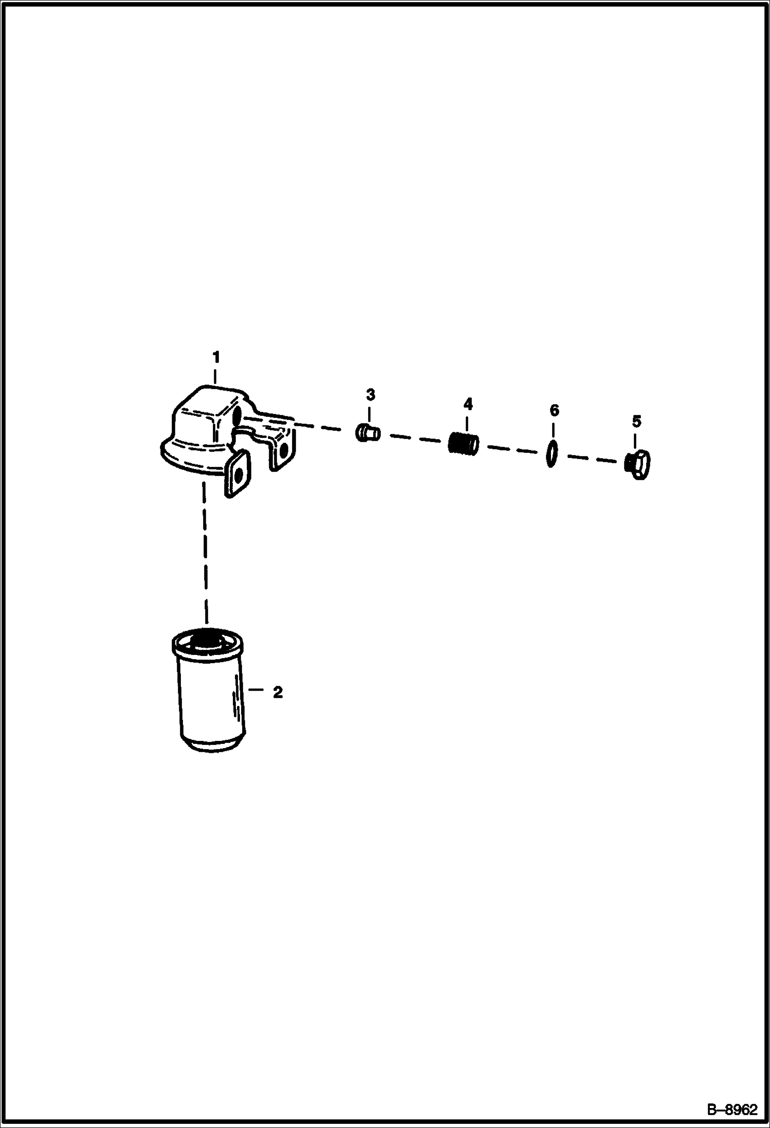 МАСЛЯНЫЙ ФИЛЬТР ГИДРАВЛИЧЕСКОЙ СИСТЕМЫ