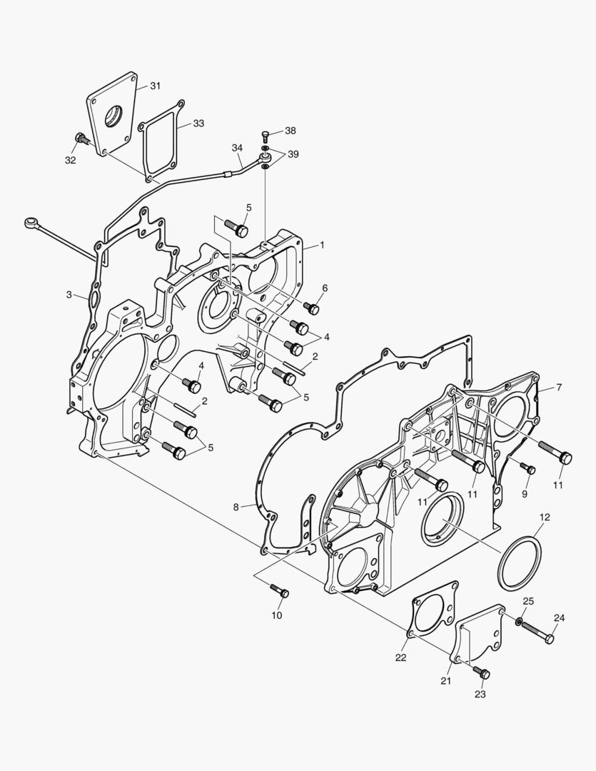 КАРТЕР РАСПРЕДЕЛИТЕЛЬНЫХ ШЕСТЕРЕН