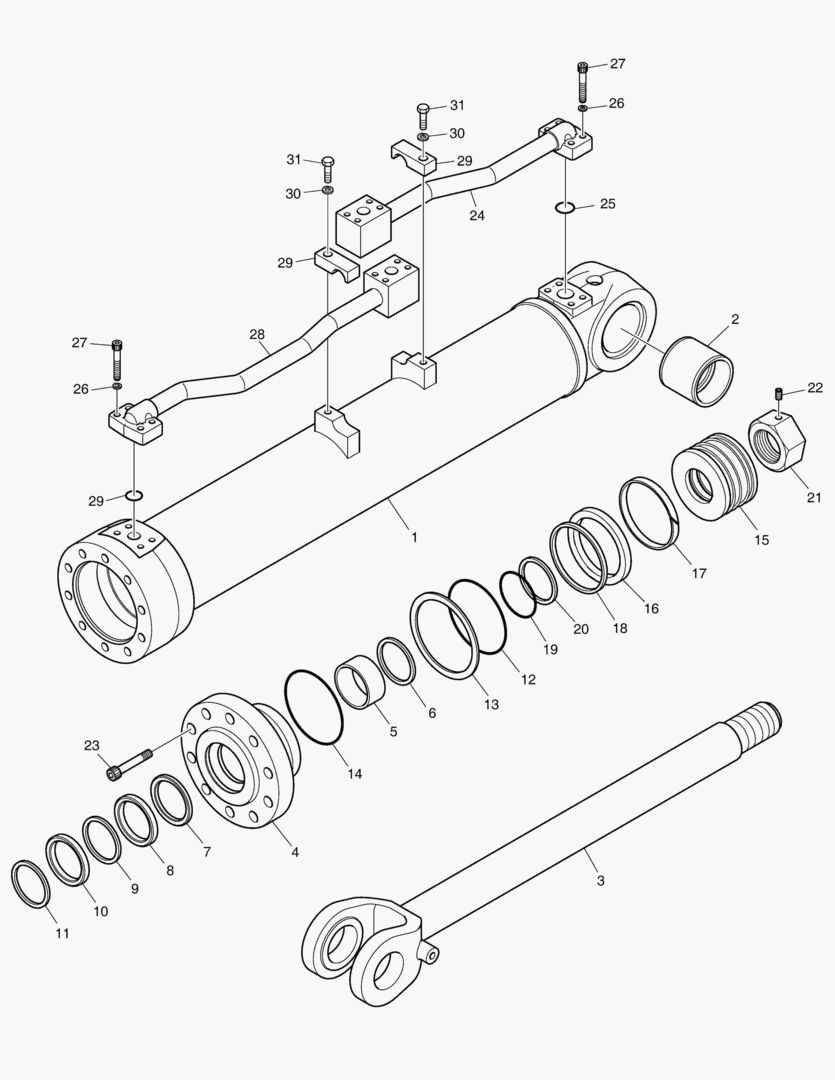 Спецтехника 3610 LIFT CYLINDER - главное фото