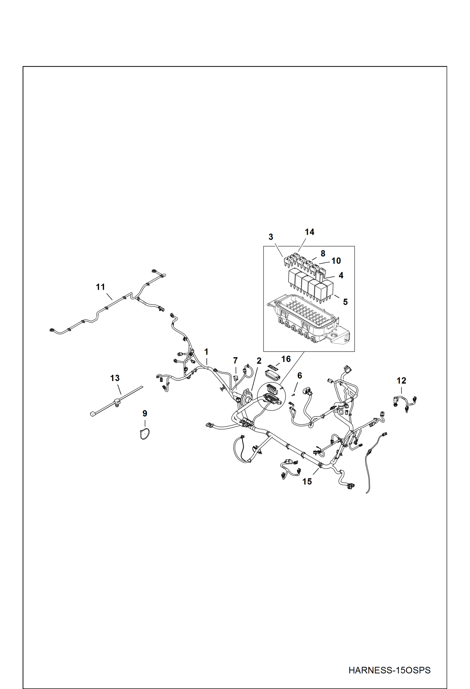 ЭЛЕКТРИКА, ЖГУТ ПРОВОДОВ