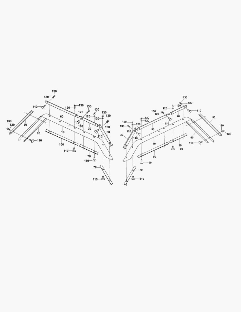 Спецтехника G500-66 MUD FLAP EXTENSION MT26