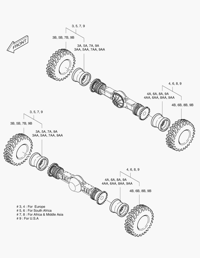 Схема КОЛЕСА В СБОРЕ
