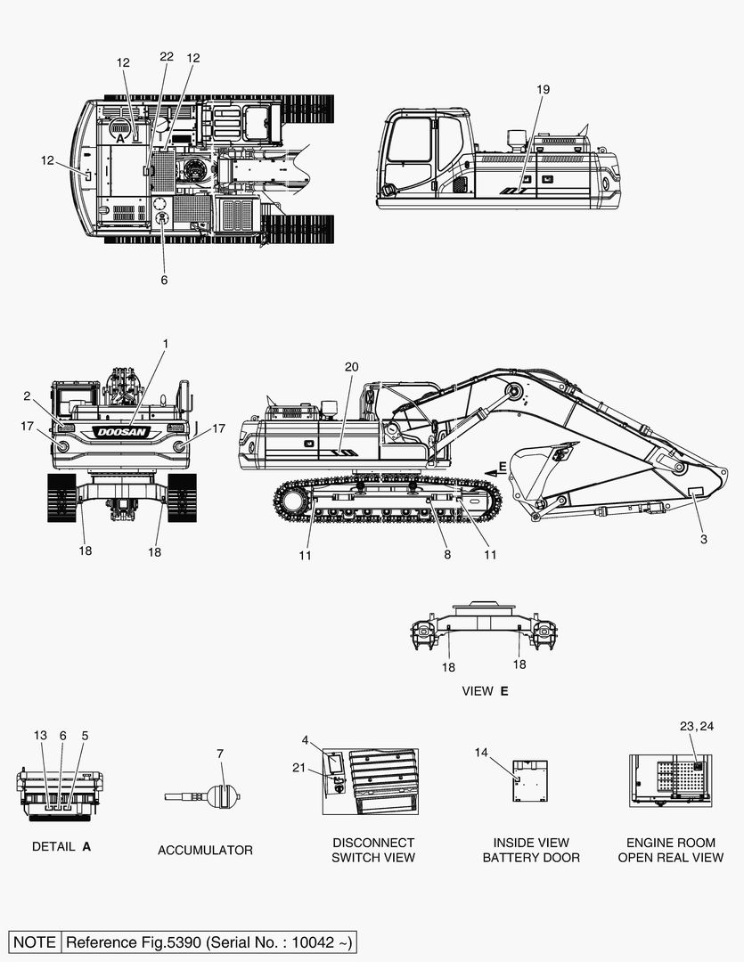 5160 NAME PLATE - EUROPE [10001~10041]