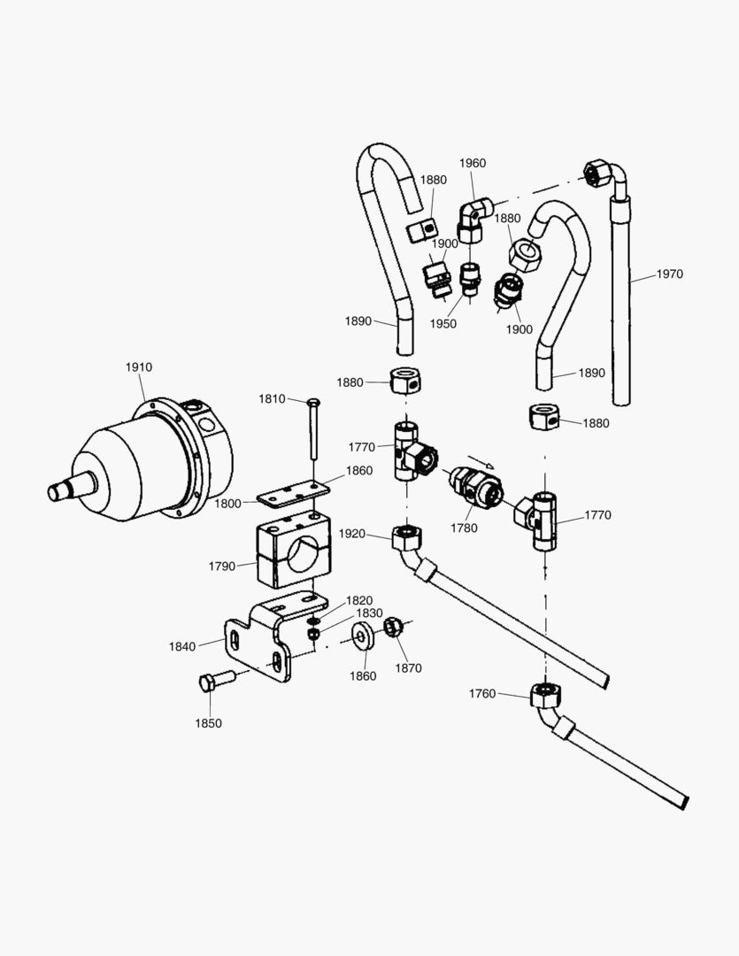 G190-40 FAN DRIVE UNIT [~8X0549]