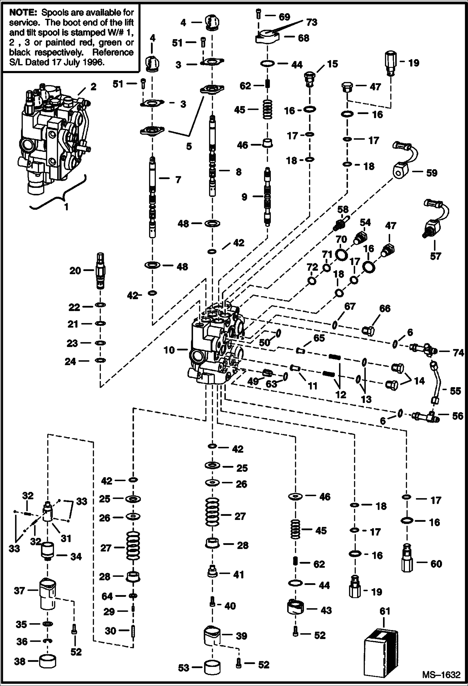 ГИДРАВЛИЧЕСКИЙ РЕГУЛИРУЮЩИЙ КЛАПАН (МАКСИМАЛЬНЫЙ РАСХОД) (С РЕГУЛИРУЮЩИМ КЛАПАНОМ СИСТЕМЫ БЛОКИРОВКИ УПРАВЛЕНИЯ )