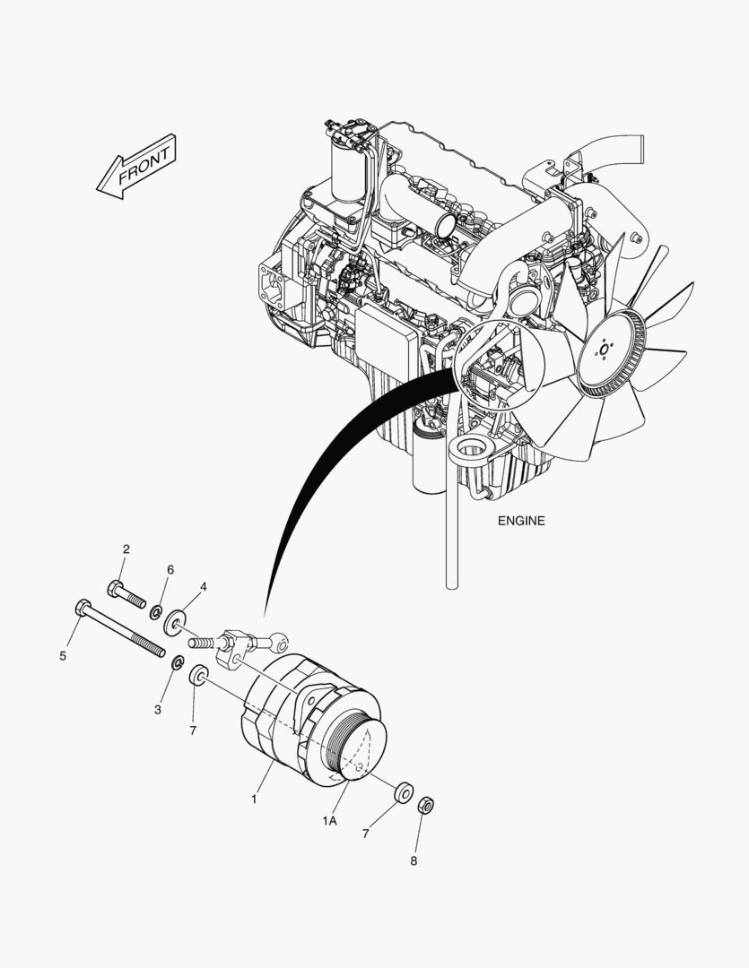 УСТАНОВКА ГЕНЕРАТОРА ПЕРЕМЕННОГО ТОКА