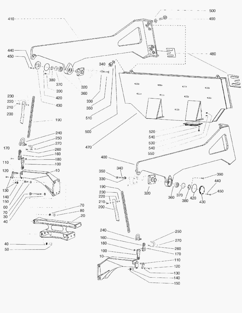 Спецтехника G500-72 TAILGATE