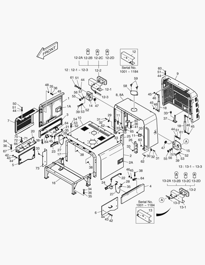 КРЫШКА ДВИГАТЕЛЯ