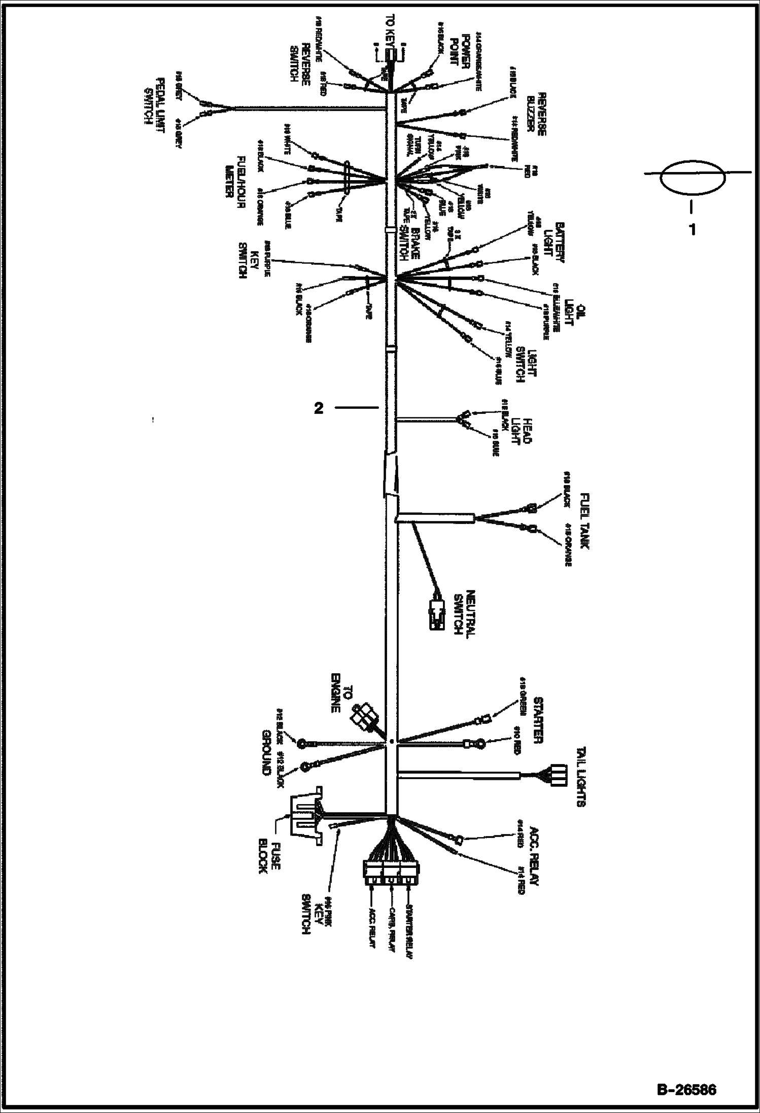 ЖГУТ ПРОВОДКИ ДЛЯ ДВИГАТЕЛЕЙ KAWASAKI
