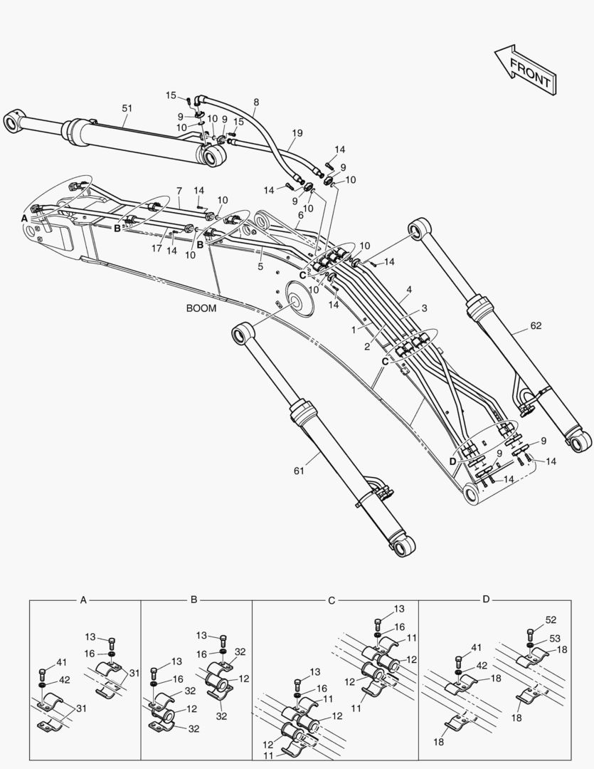 ГИДРОСИСТЕМА СТРЕЛЫ