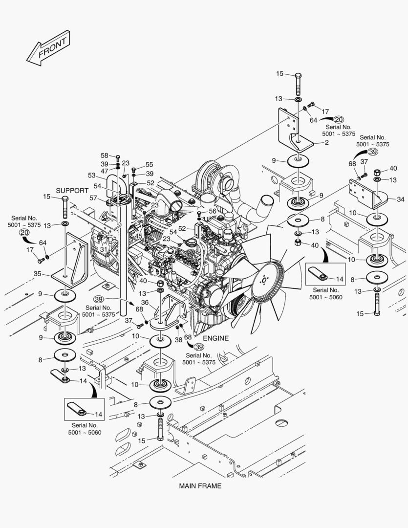 МОНТАЖ ДВИГАТЕЛЯ