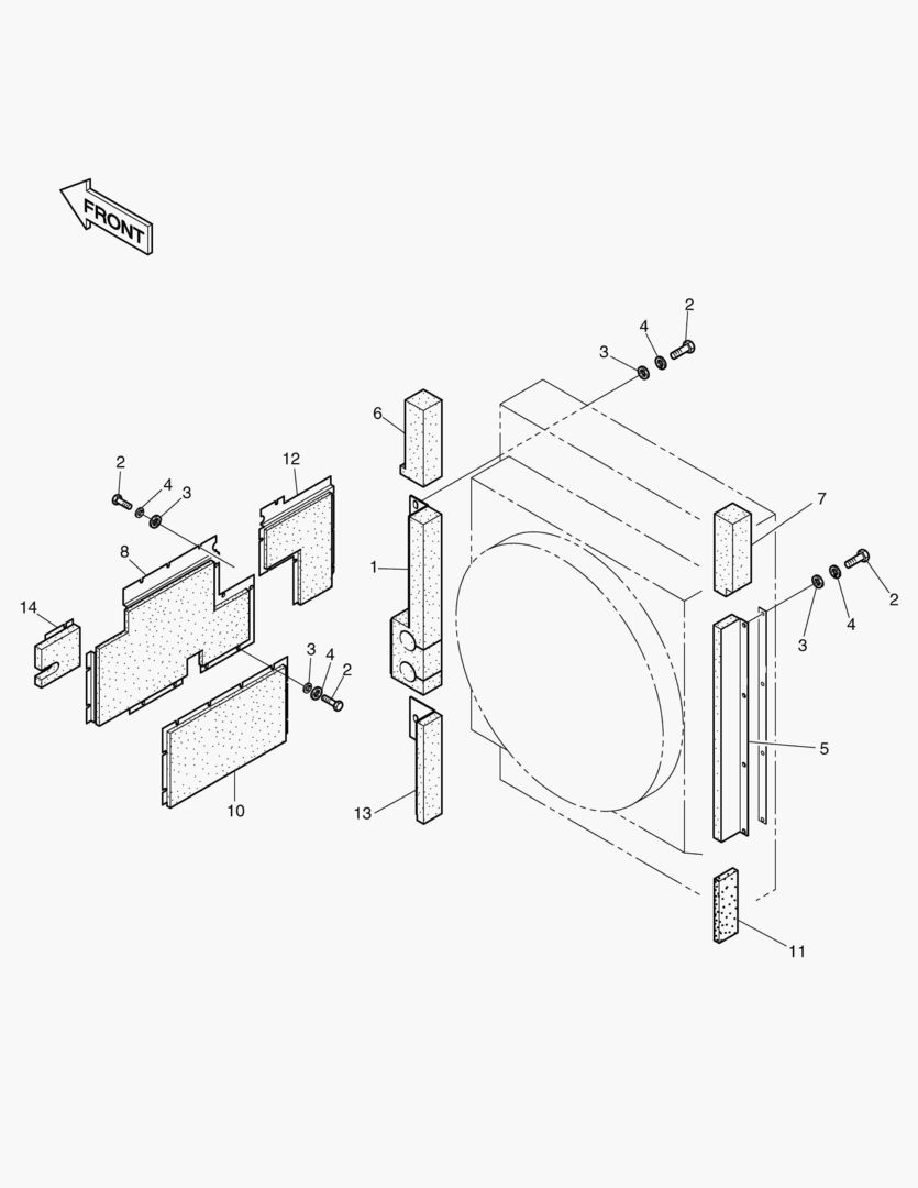 ДЕФЛЕКТОР ДВИГАТЕЛЯ