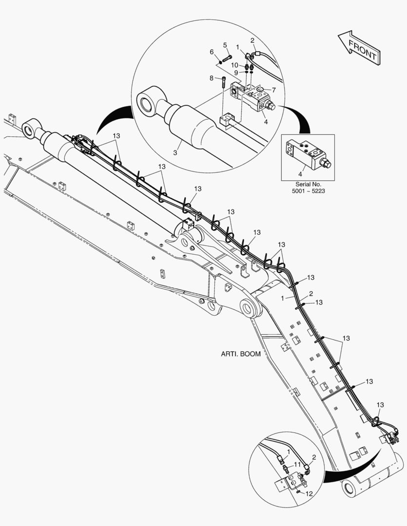 ШАРНИРНАЯ ГИДРОСИСТЕМА РУКОЯТИ - ГИДРОЗАМОК