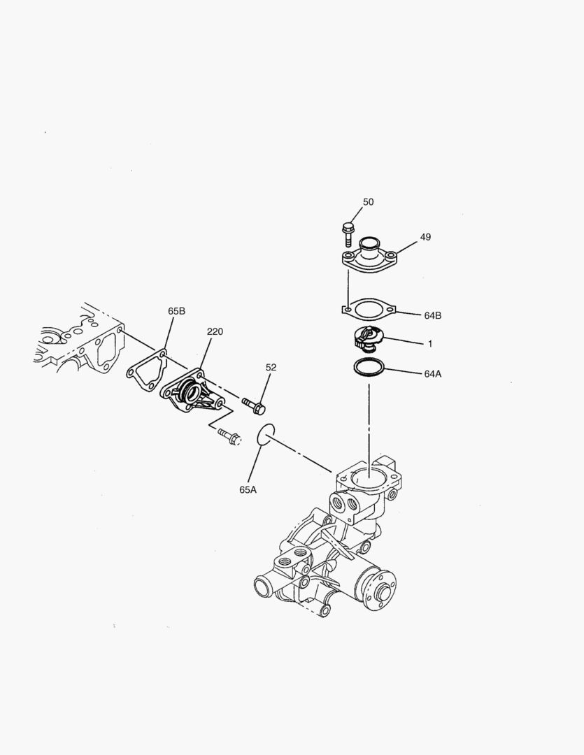 162 THERMOSTAT AND HOUSING [20576~]