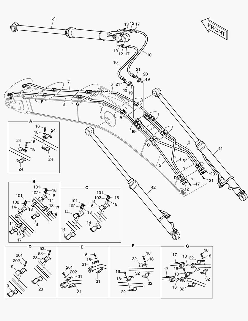ГИДРОСИСТЕМА СТРЕЛЫ