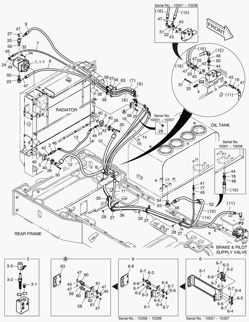 ТУБОПРОВОД МАСЛЯНОГО РАДИАТОРА (2)
