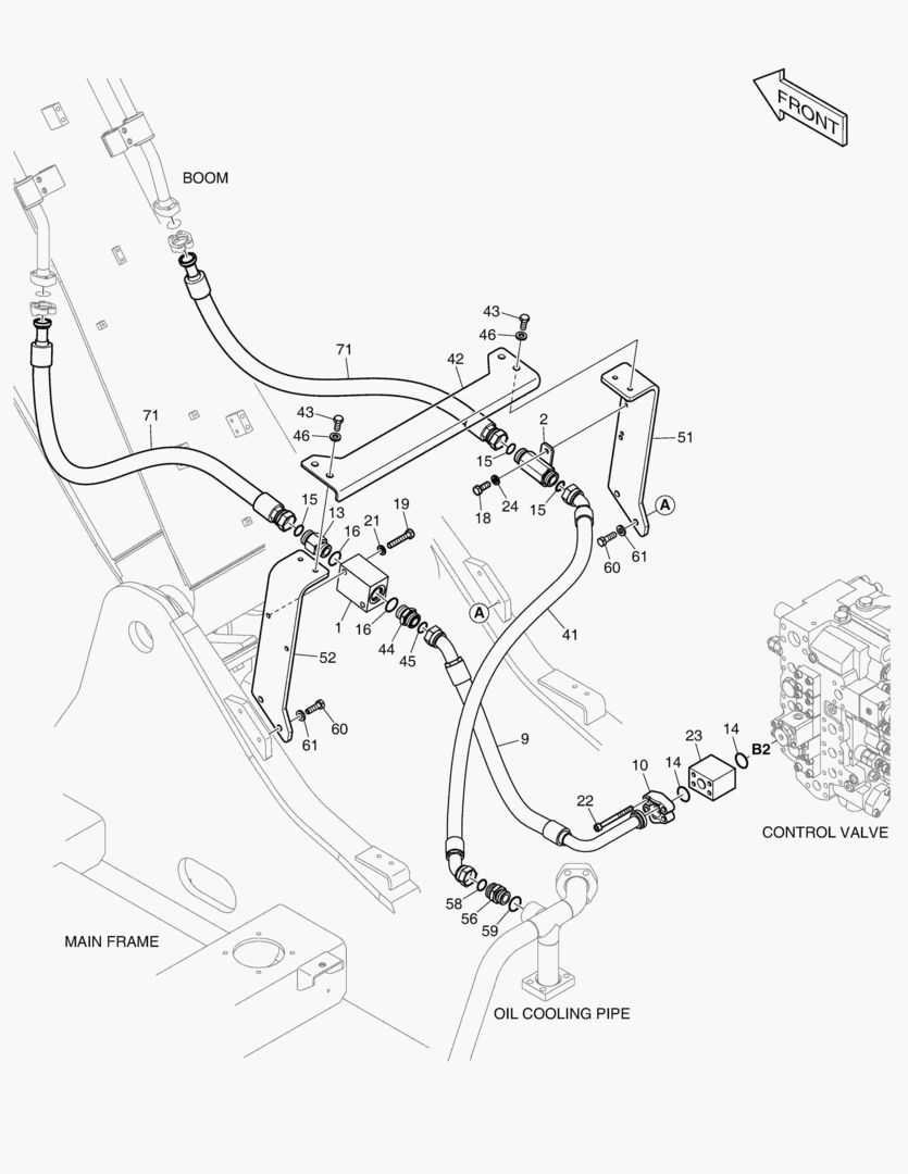 6111 MAIN PIPING - ONE WAY [19557~]