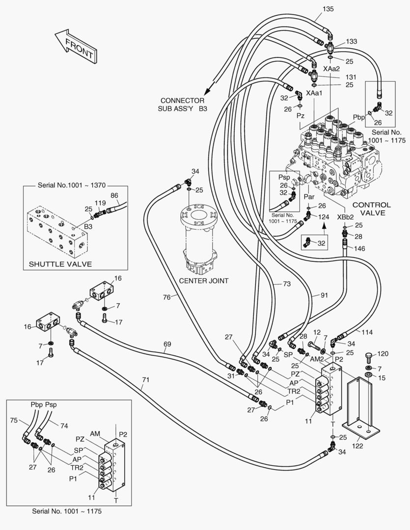 ТРУБОПРОВОД СЕРВОУПРАВЛЕНИЯ(3)