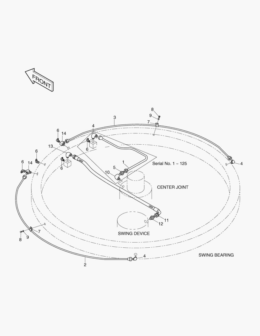 ТРУБОПРОВОД СМАЗОЧНОЙ СИСТЕМЫ