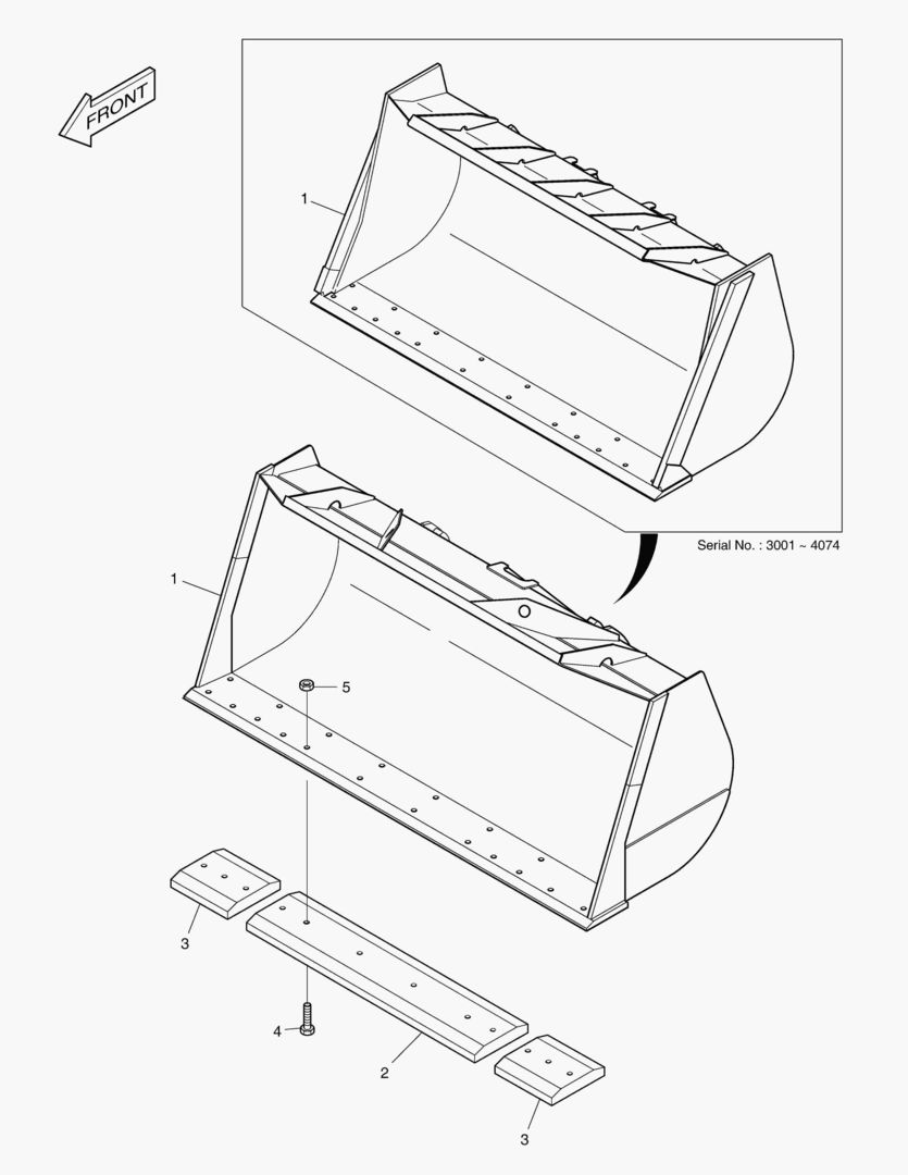 5140 BUCKET - 2.9гЋҐ - CUTTING EDGE