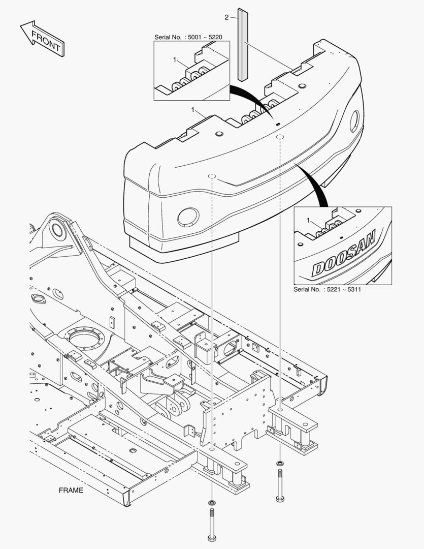 Спецтехника 7170 COUNTER WEIGHT - REMOVAL [5001~10228] - главное фото