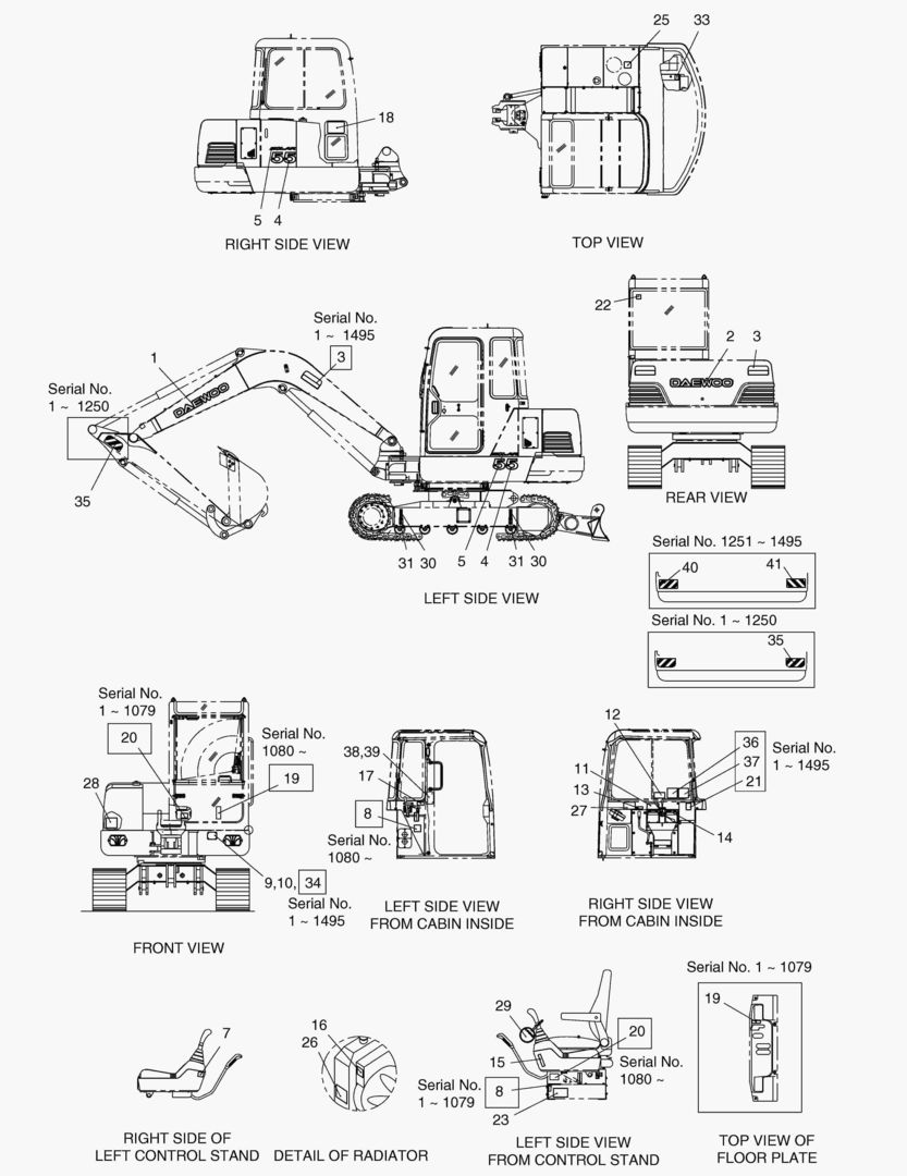 5120 NAME PLATE-ENGLISH