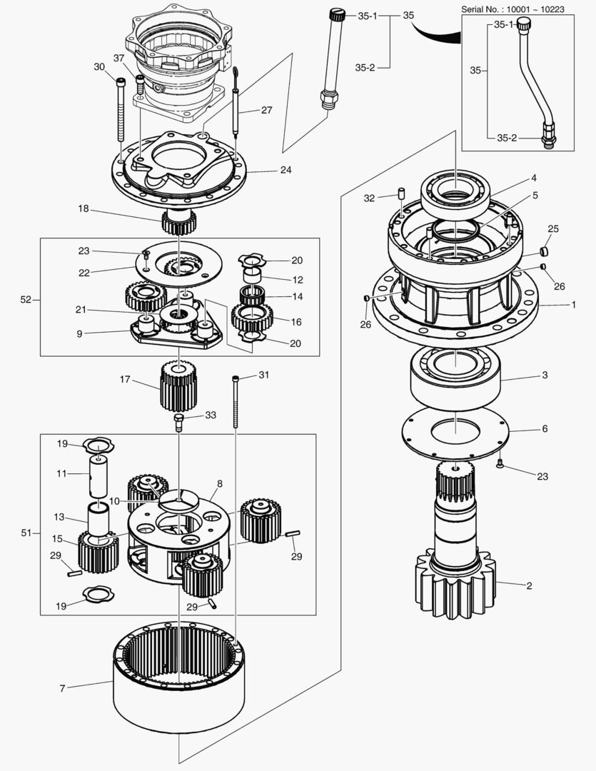 ПОВОРОТНАЯ ПОНИЖАЮЩАЯ ПЕРЕДАЧА