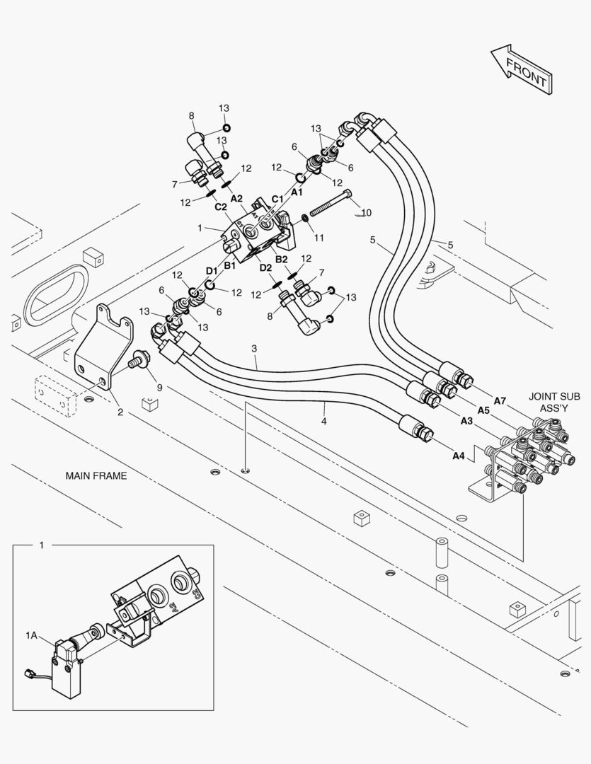 ТРУБОПРОВОД СЕРВОУПРАВЛЕНИЯ - ИЗМЕНЕНИЕ РЕЖИМА(1)