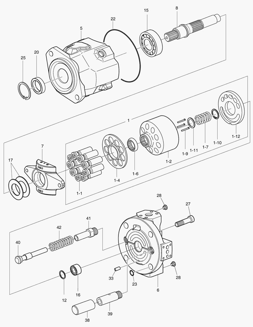 НАСОС РУЛЕВОГО УПРАВЛЕНИЯ - ЗАДНИЙ(РОТОР)