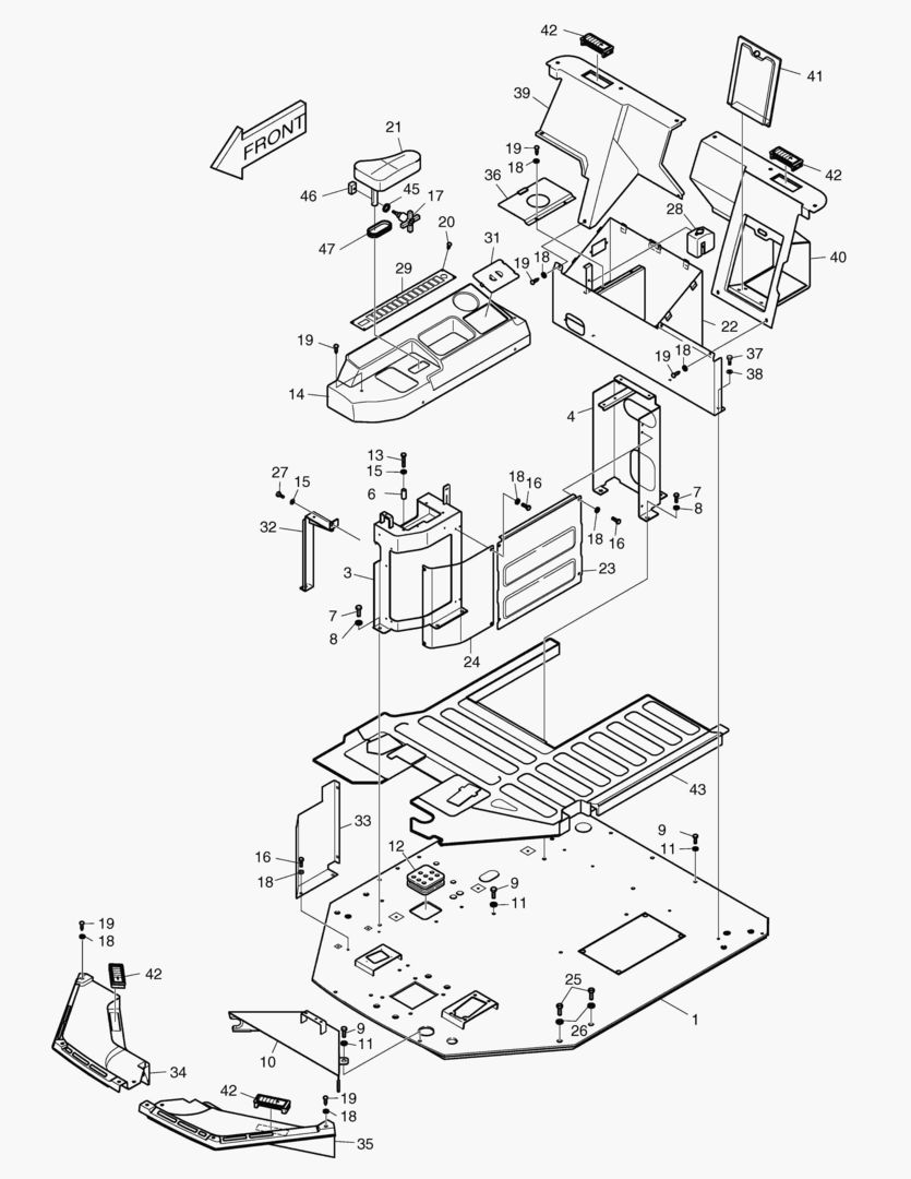 ПУЛЬТ УПРАВЛЕНИЯ-РЫЧАГ ПЕРЕКЛЮЧЕНИЯ ПЕРЕДАЧИ