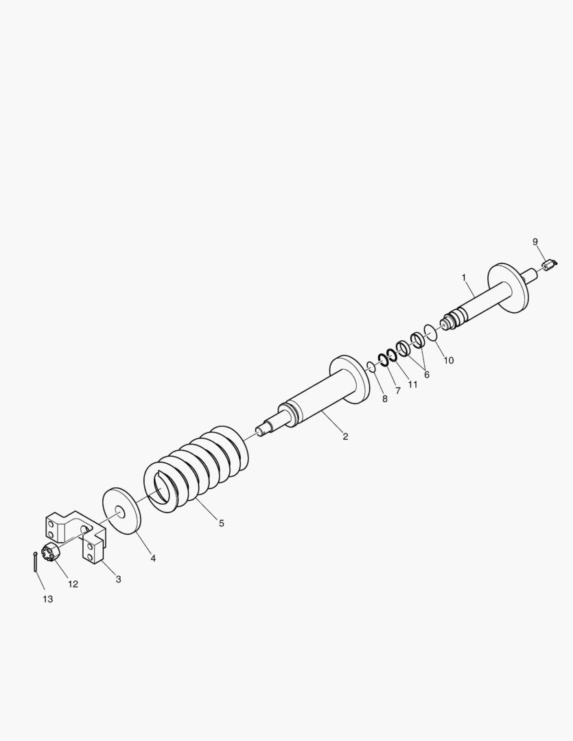 ПРУЖИНЫ ГУСЕНИЦЫ